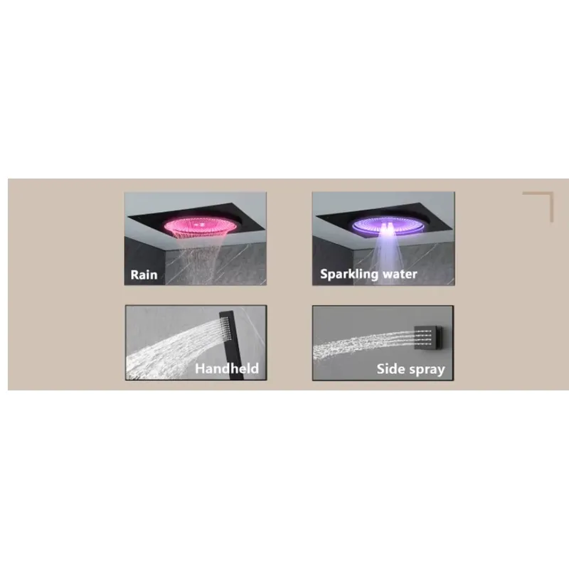 Smart LED Shower Set Bathroom  - Spa & Wellness Retreat ulasan dan harga