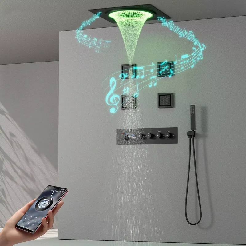 Smart LED Shower Set Bathroom  - Spa & Wellness Retreat ulasan dan harga