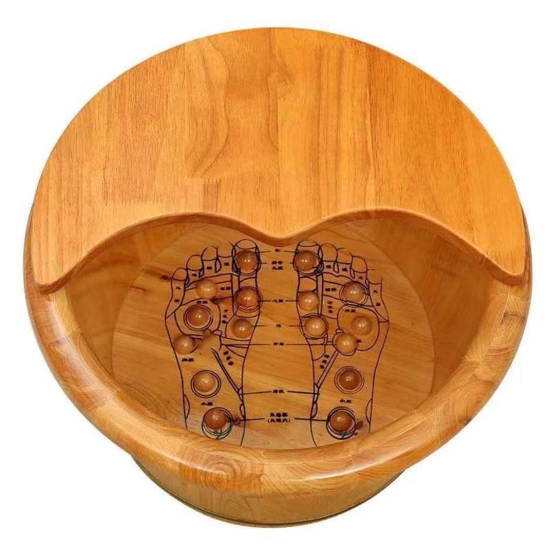 Cedar Wood Foot Soaking Bucket - Spa & Wellness Retreat ulasan dan harga