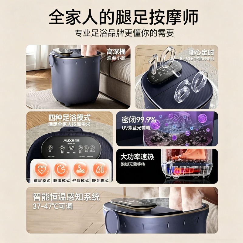 Electric Foot Bath Bucket, Aut - Spa & Wellness Retreat ulasan dan harga