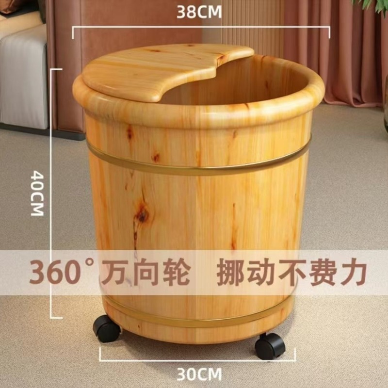 Wooden Foot Soaking Bucket, So - Spa & Wellness Retreat ulasan dan harga