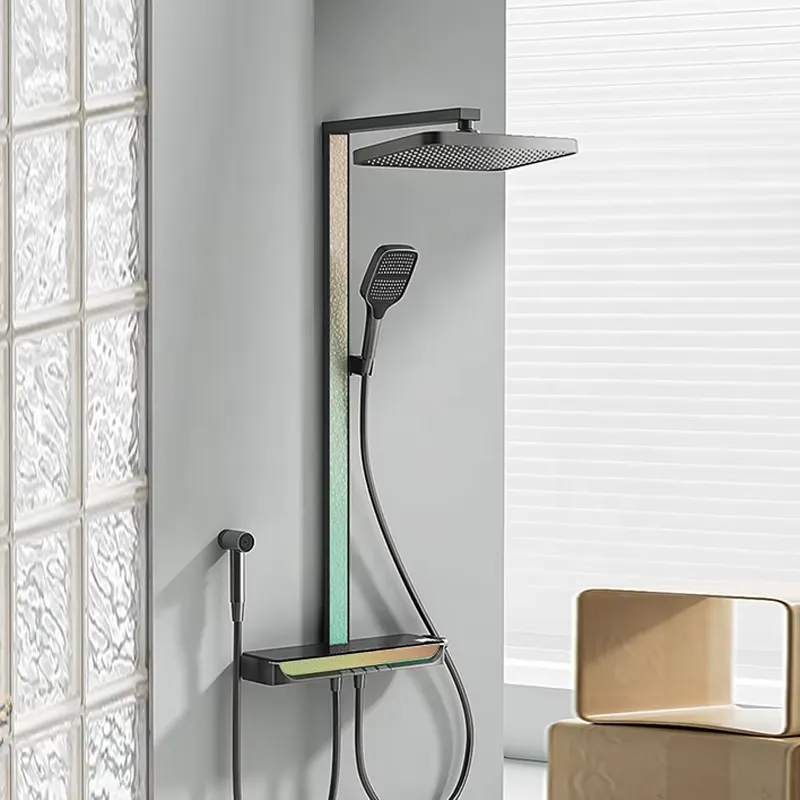 Brass Digital Waterfall Shower - Spa & Wellness Retreat ulasan dan harga