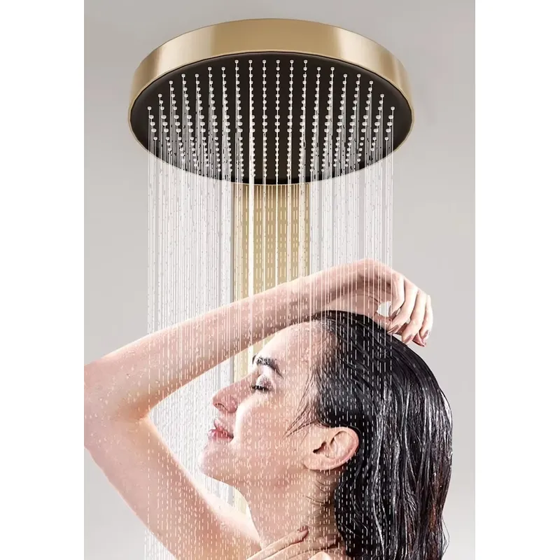Brass Rainfall Shower Panel Se - Spa & Wellness Retreat ulasan dan harga