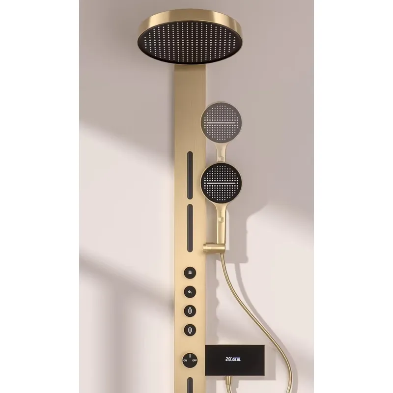 Brass Rainfall Shower Panel Se - Spa & Wellness Retreat ulasan dan harga
